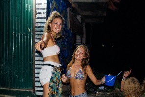 Two girls at Full Moon Party July 2014 Photo 5