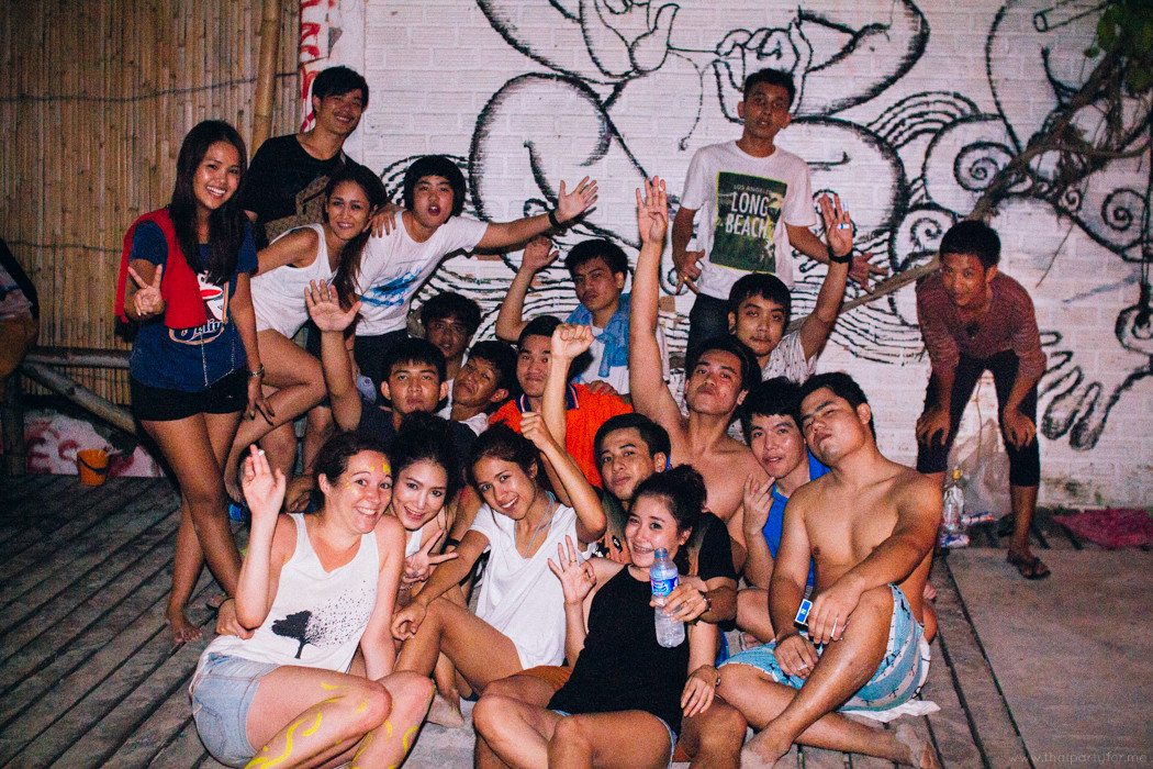 Full Moon Party 15 March 2014 photo 12 People posing for the camera