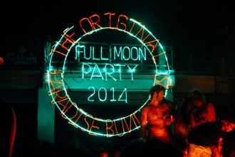 Best photos and gifs from Full Moon Party Koh Phangan 2014